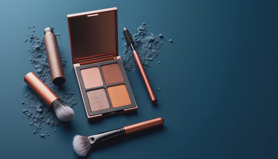 Visual context for simple eye makeup